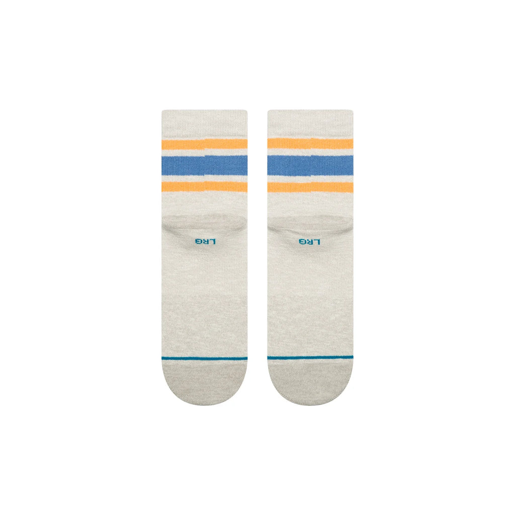 Stance Boyd Quarter Slub Grey Marl Socks