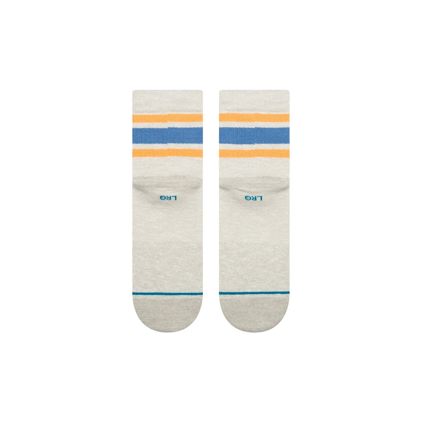 Stance Boyd Quarter Slub Grey Marl Socks