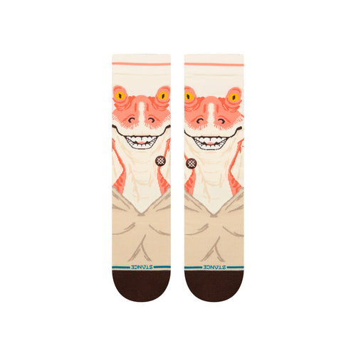 Stance White Vintage Jar Jar Star Wars Socks