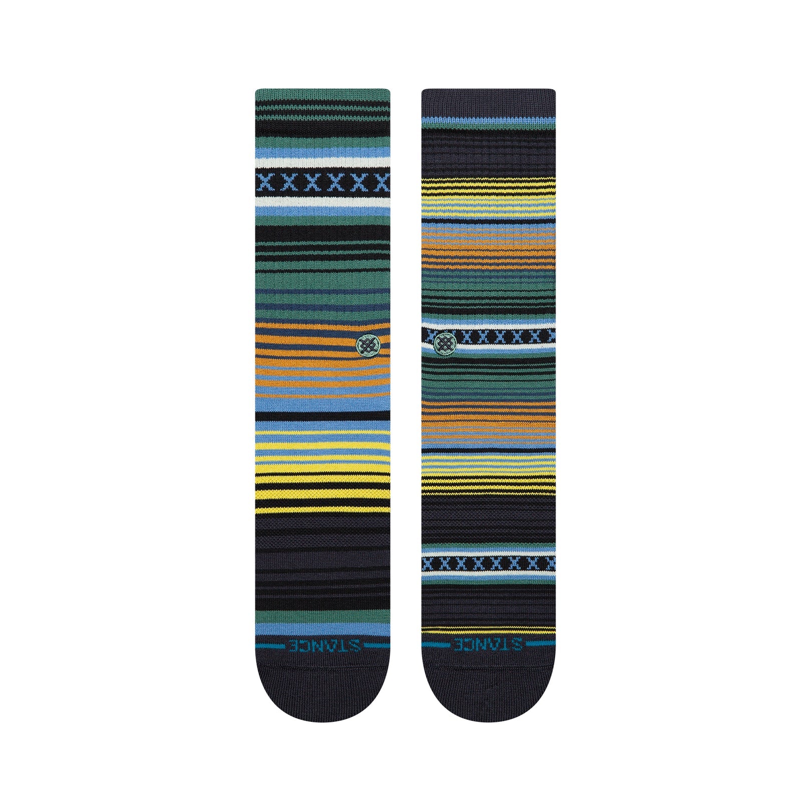 Stance Deep Teal Curren Socks