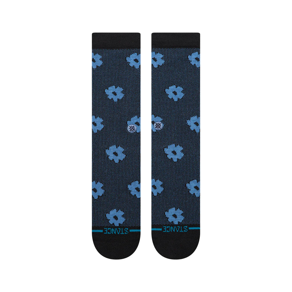 Stance Black Digital Daisy Socks