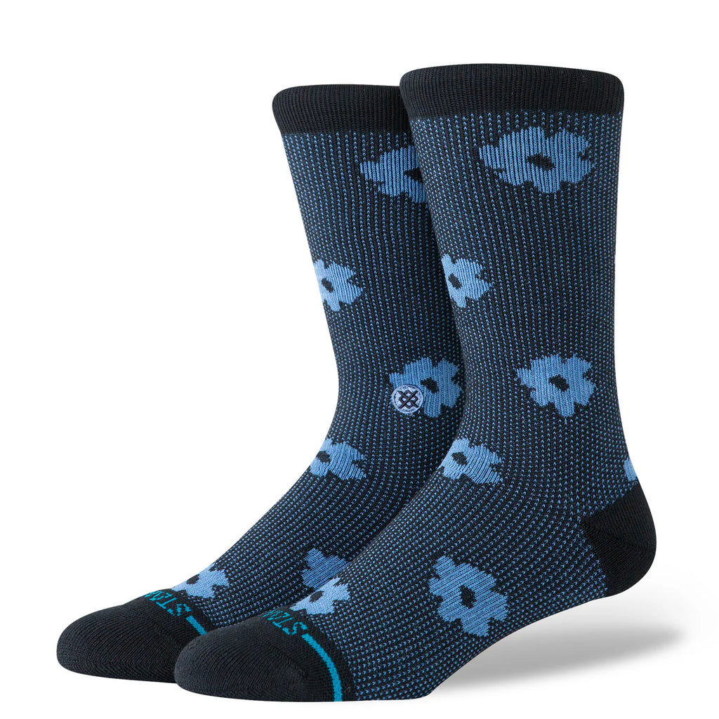 Stance Black Digital Daisy Socks