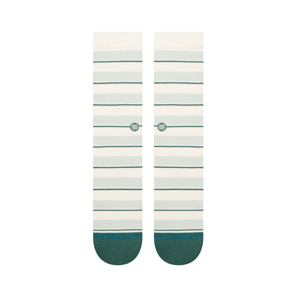 Teal Stance Striped Low Cut Socks