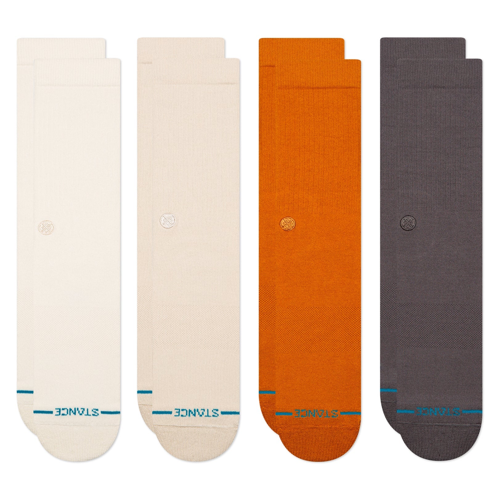 4-Pack Gold Stance Socks