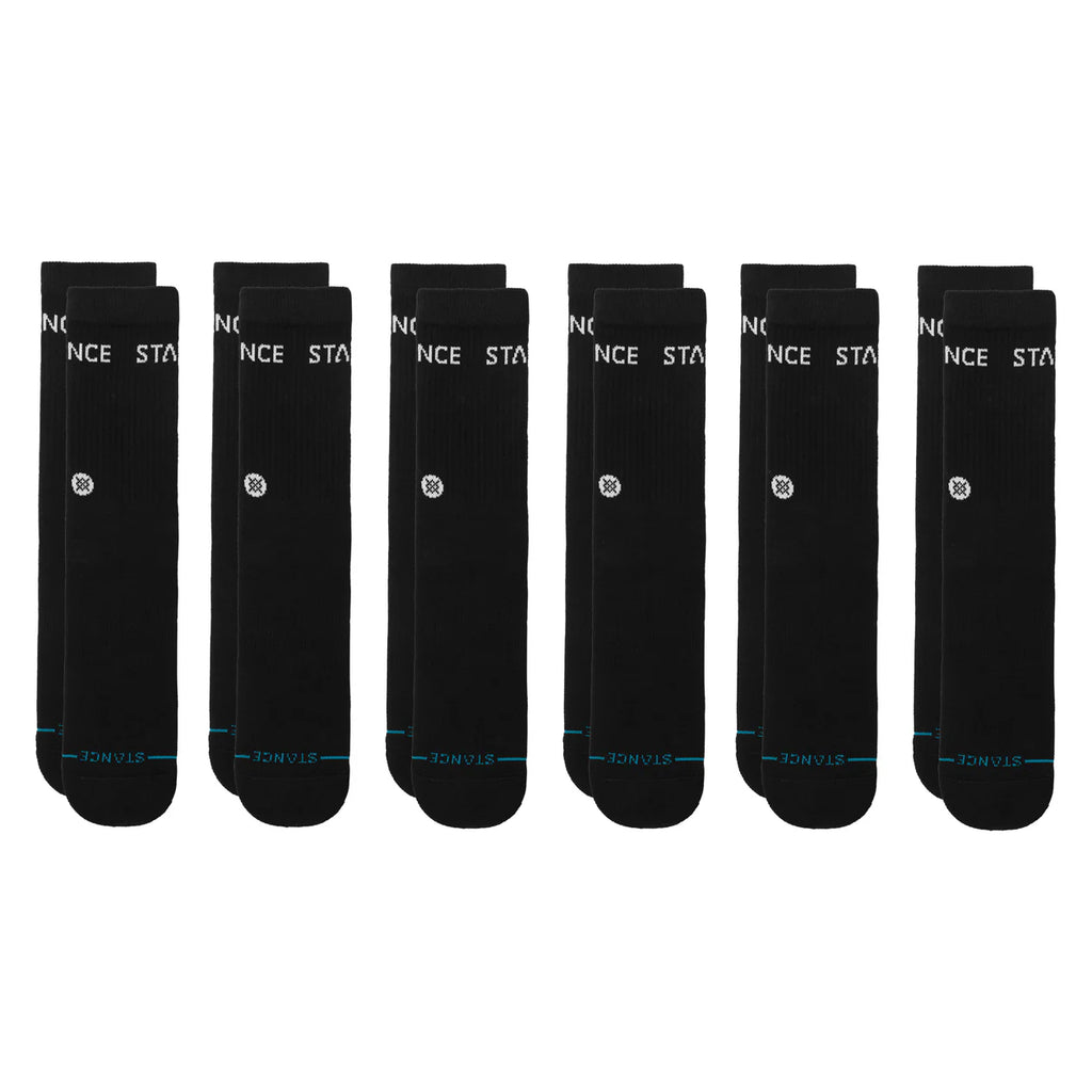 Stance 6 Pack Low Rise Socks