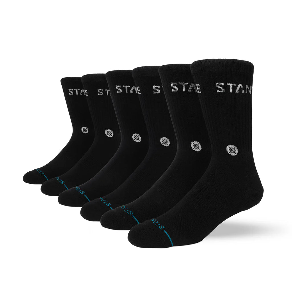Stance 6 Pack Low Rise Socks