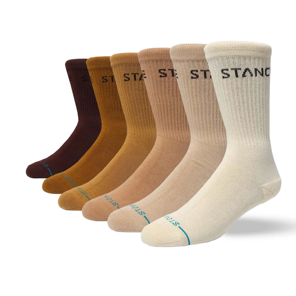 Stance 6 Pack Low Rise Socks