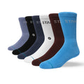 Stance 6 Pack Low Rise Socks