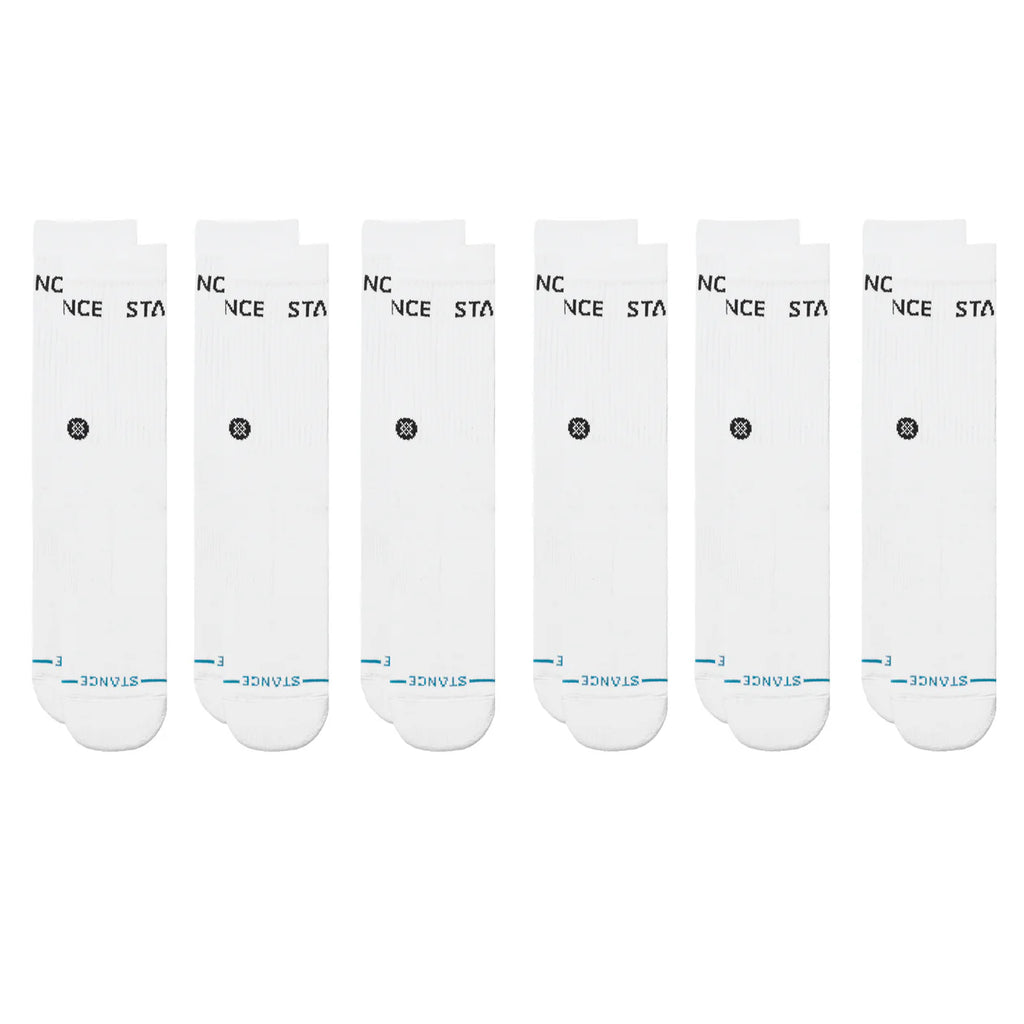 Stance 6 Pack Low Rise Socks