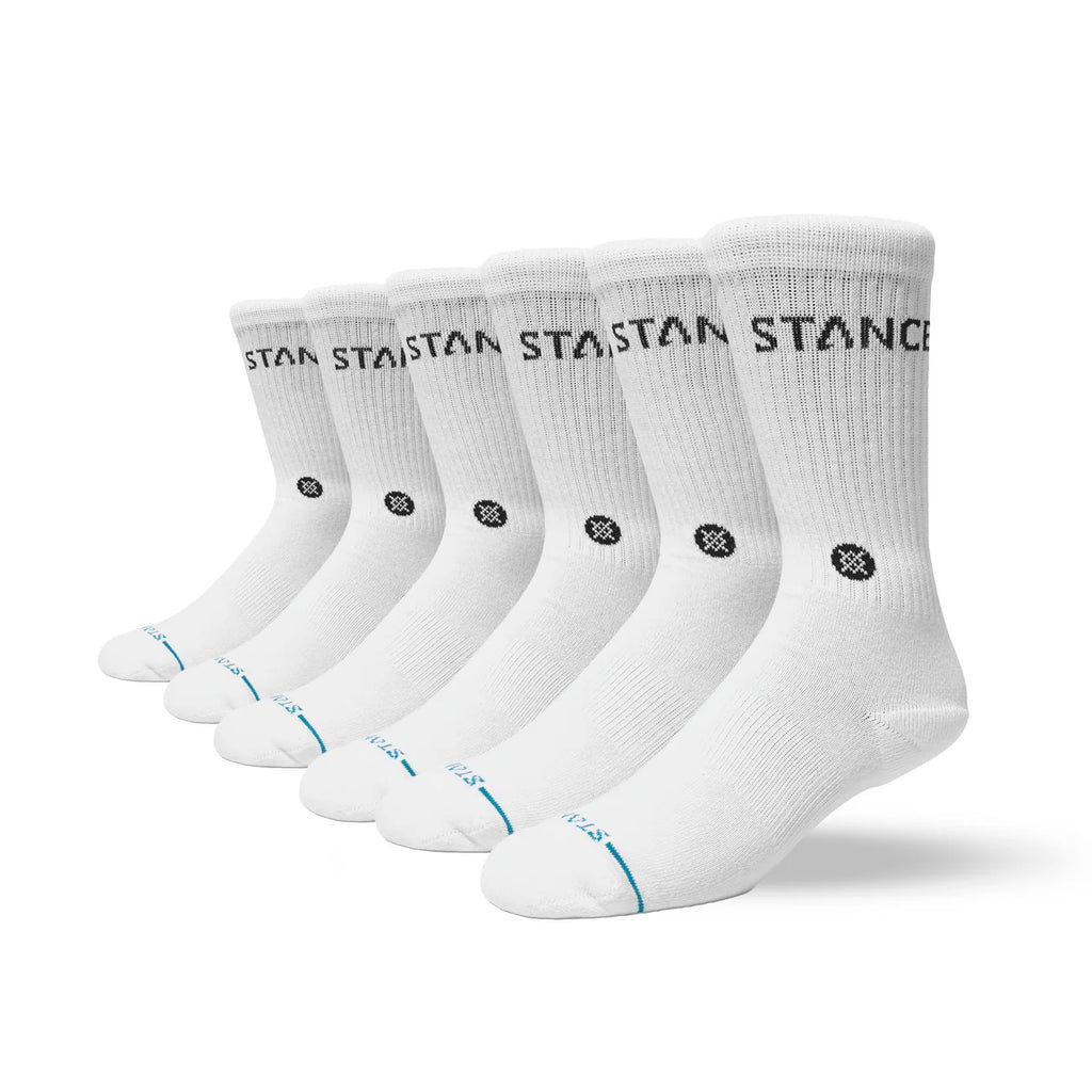 Stance 6 Pack Low Rise Socks