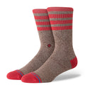 Bas Sock Monkey Brun Stance