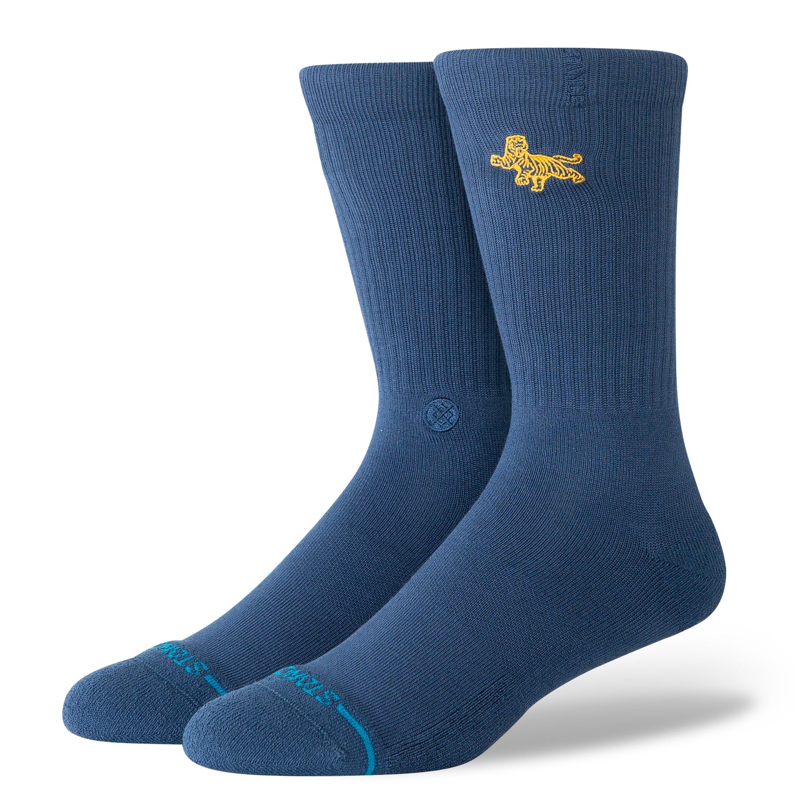 Bas Stripes Navy Stance