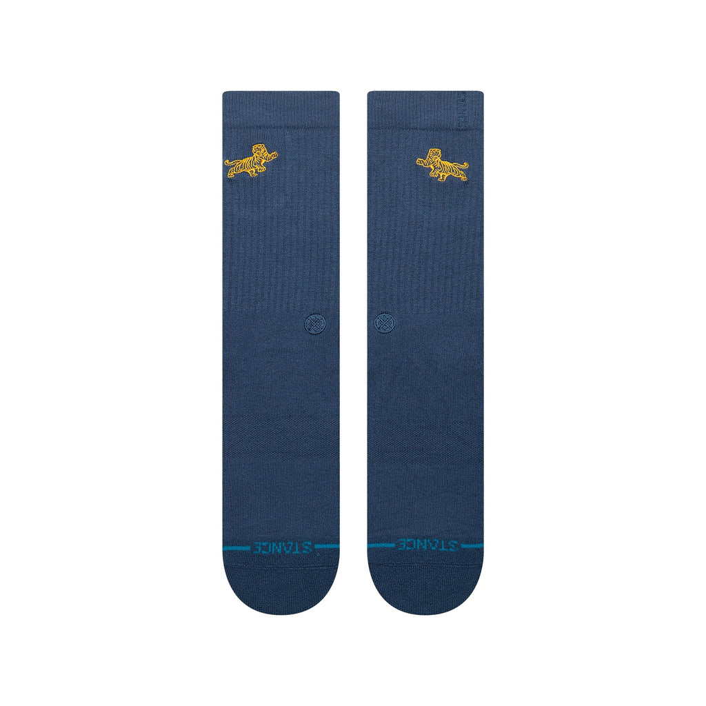 Bas Stripes Navy Stance