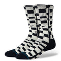Black Stance Wave Check Socks