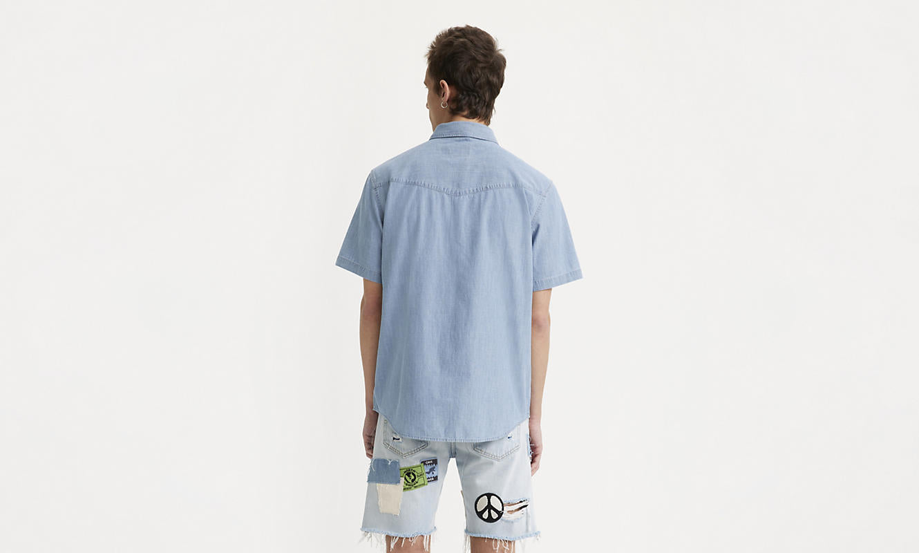 Chemise SS Relaxed Western Hyde Chambray Levi's