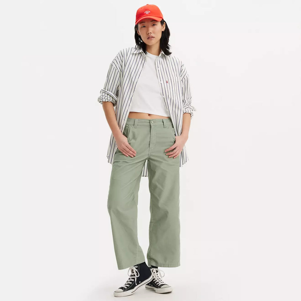 Levi's LTWT Baggy Carpenter Trousers Lily Pad