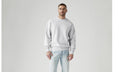 Levi's Authentic Crew Light Gray Sweatshirt
