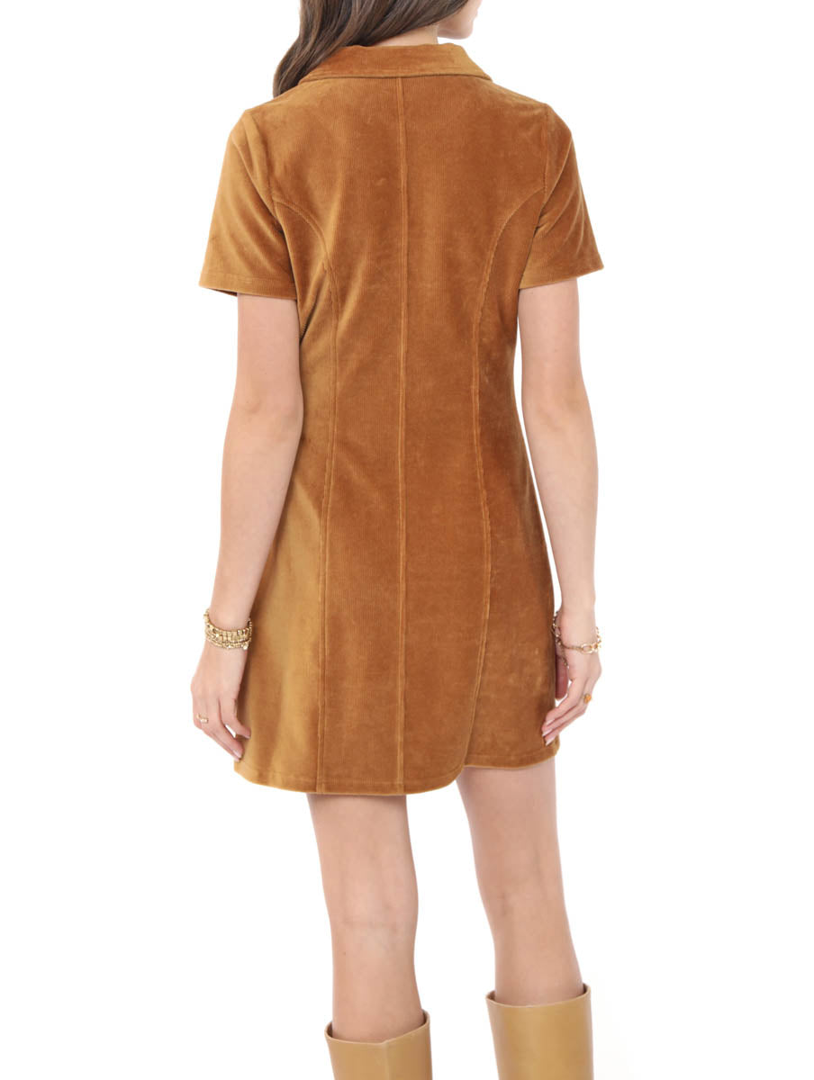 Robe Morrison Zip Caramel Sadie & Sage