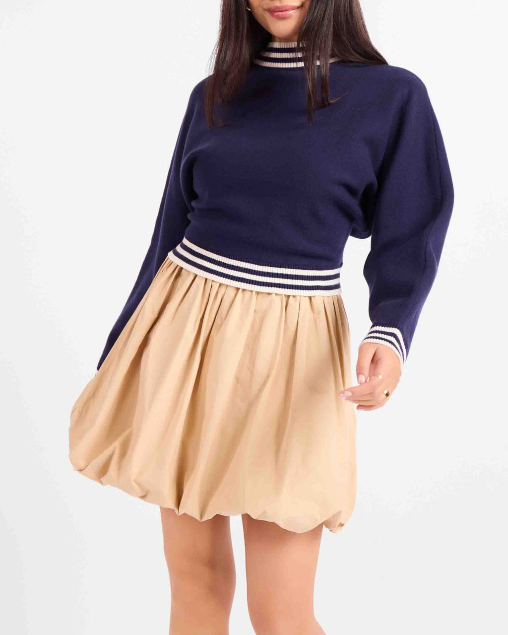 Pull Gameday Dolman Bleu Marine Sadie & Sage