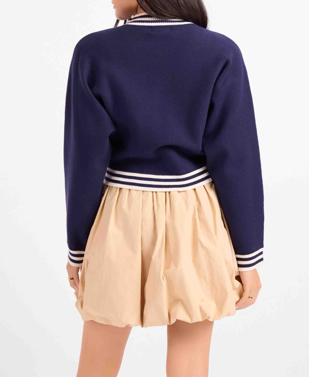 Pull Gameday Dolman Bleu Marine Sadie & Sage