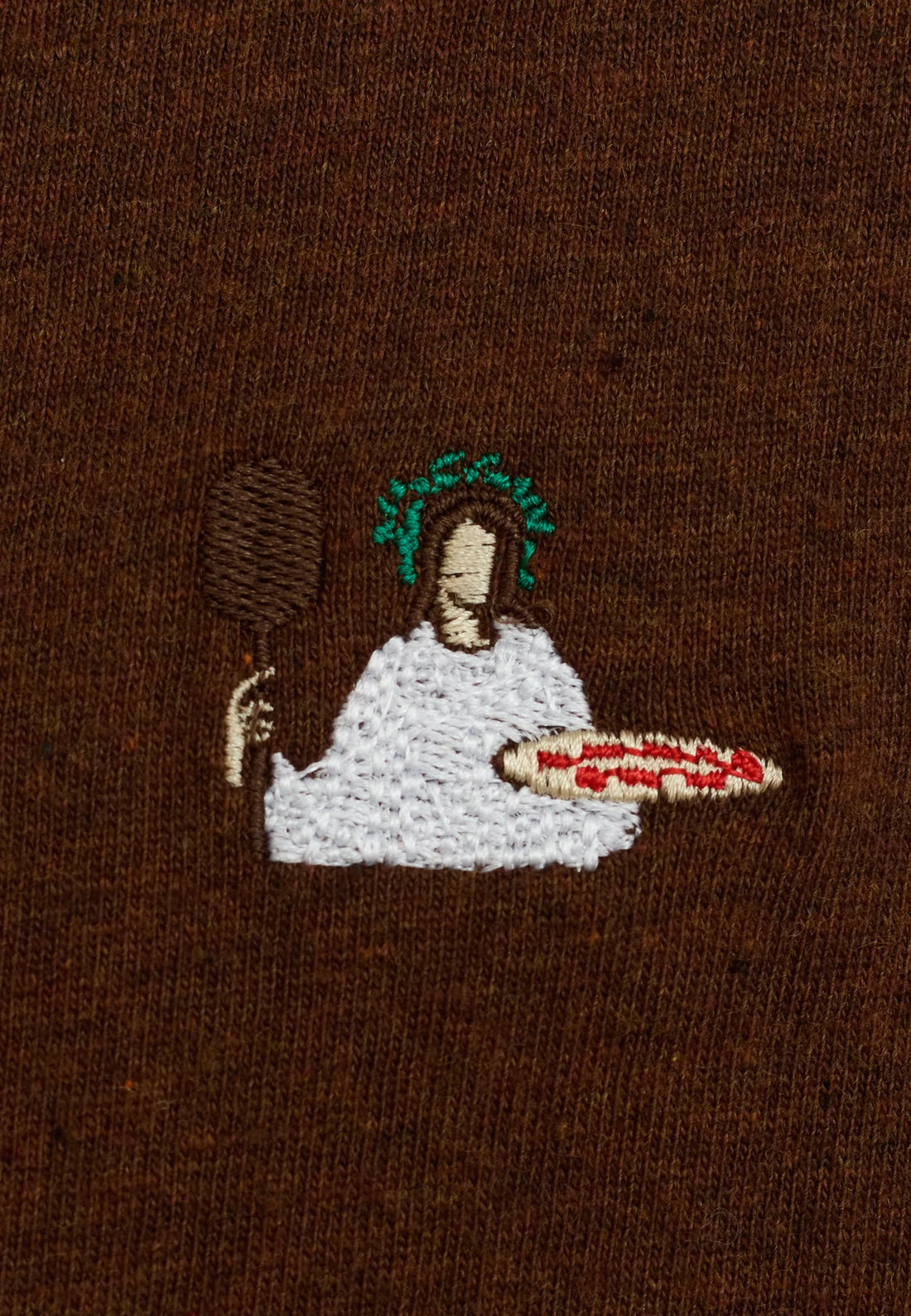 T-Shirt 1425 Pizza Brun RVLT