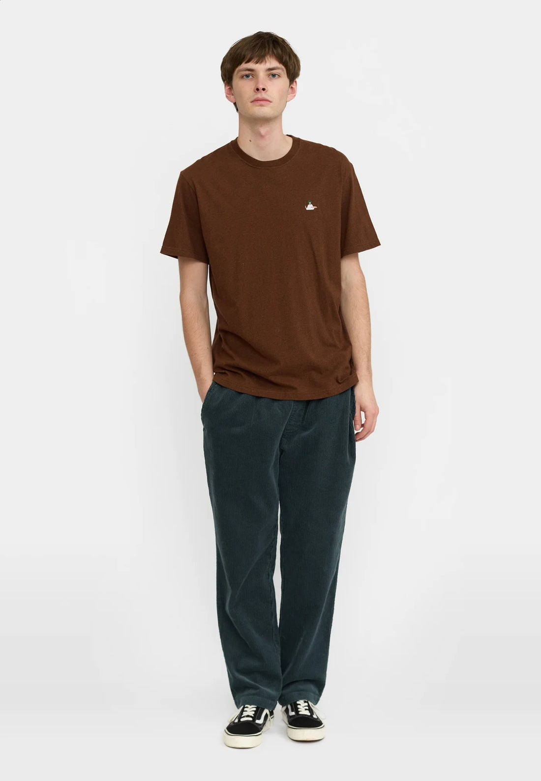 T-Shirt 1425 Pizza Brun RVLT
