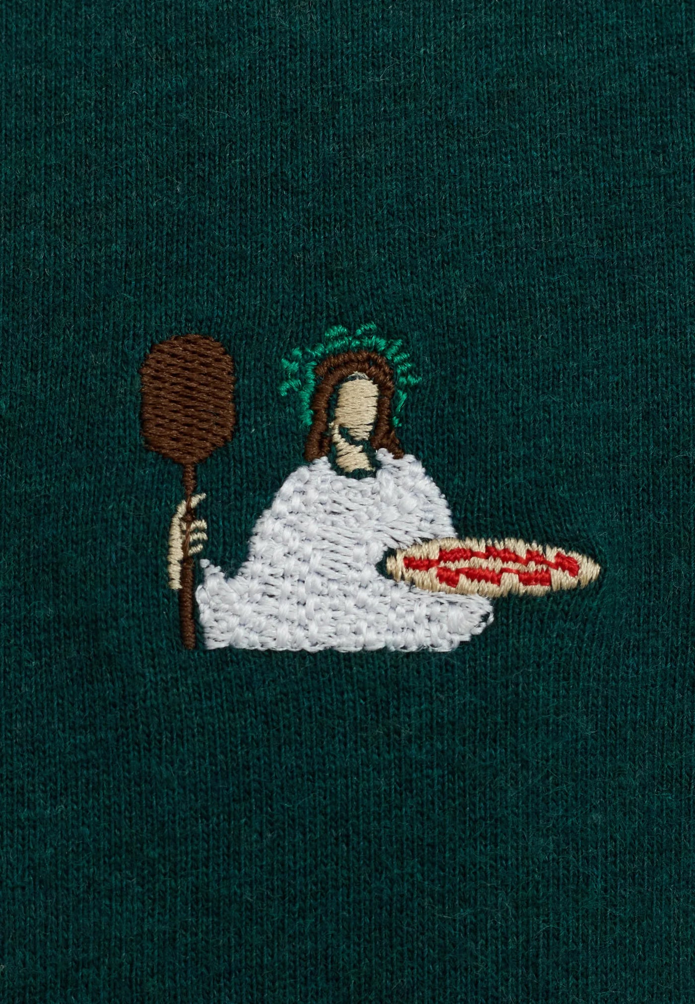 T-Shirt 1425 Pizza Petroleum Green RVLT
