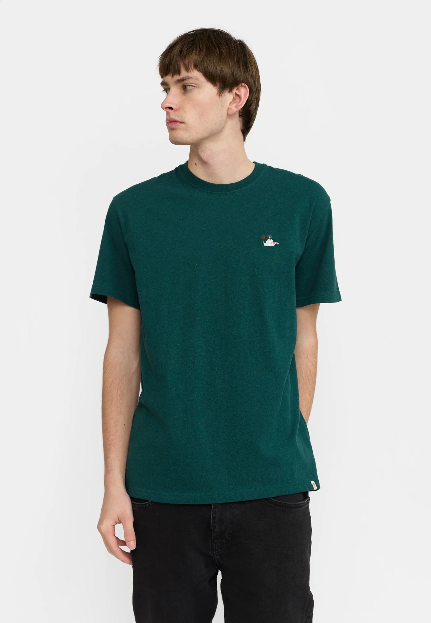 T-Shirt 1425 Pizza Petroleum Green RVLT