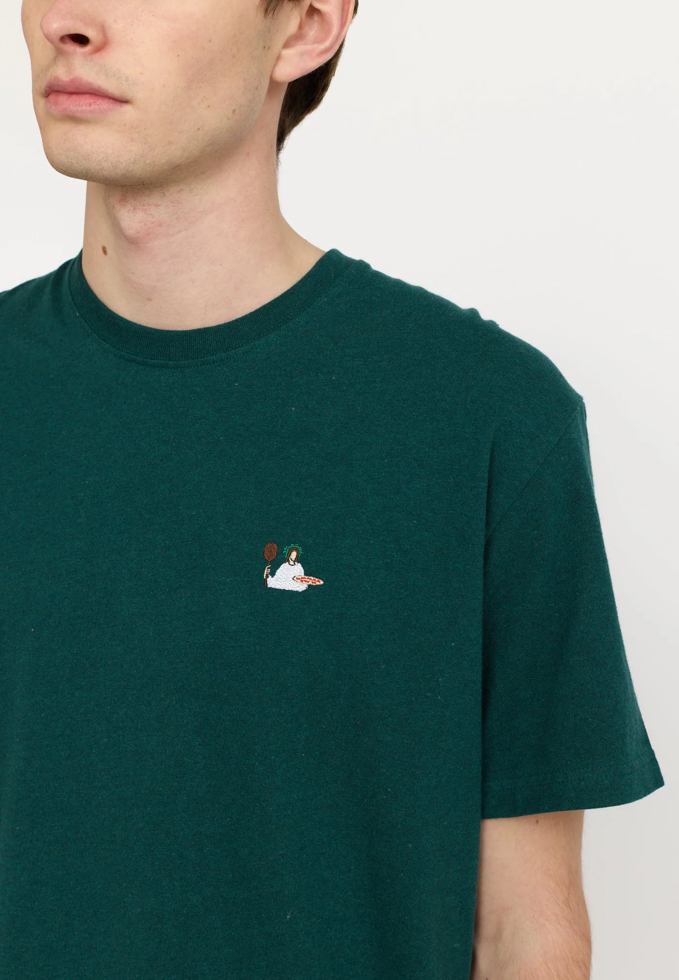 T-Shirt 1425 Pizza Petroleum Green RVLT