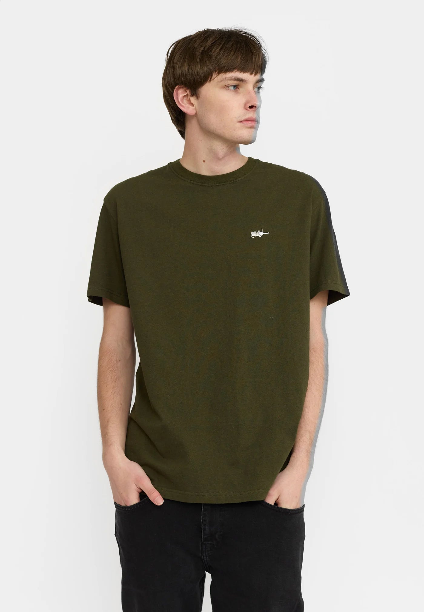 T-Shirt 1425 Fork Mix Army RVLT