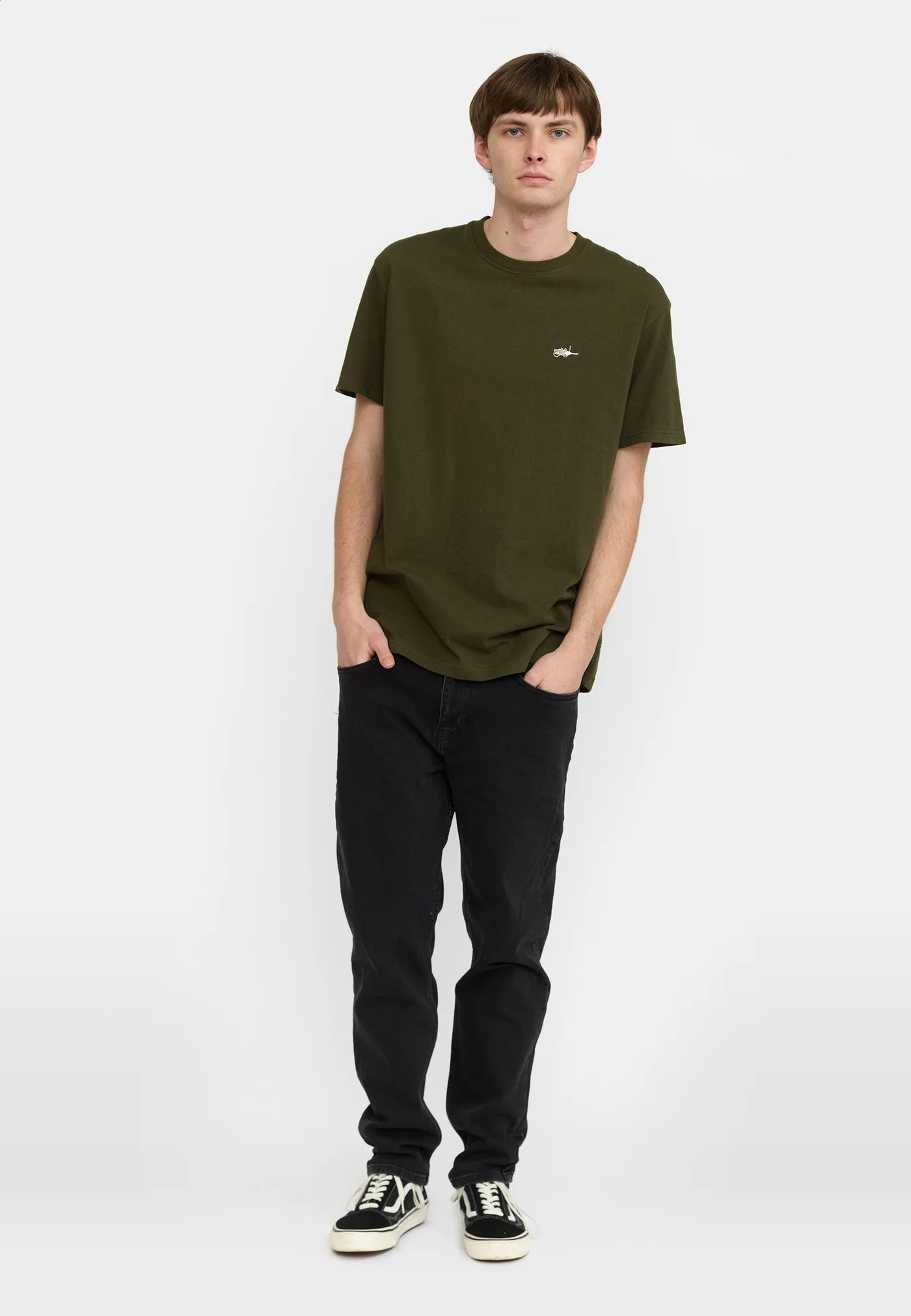 T-Shirt 1425 Fork Mix Army RVLT