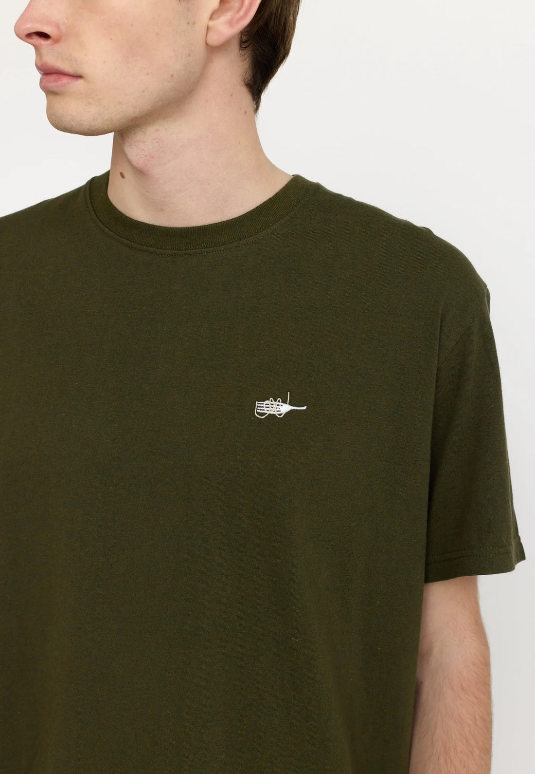 T-Shirt 1425 Fourchette Mélange Armée RVLT