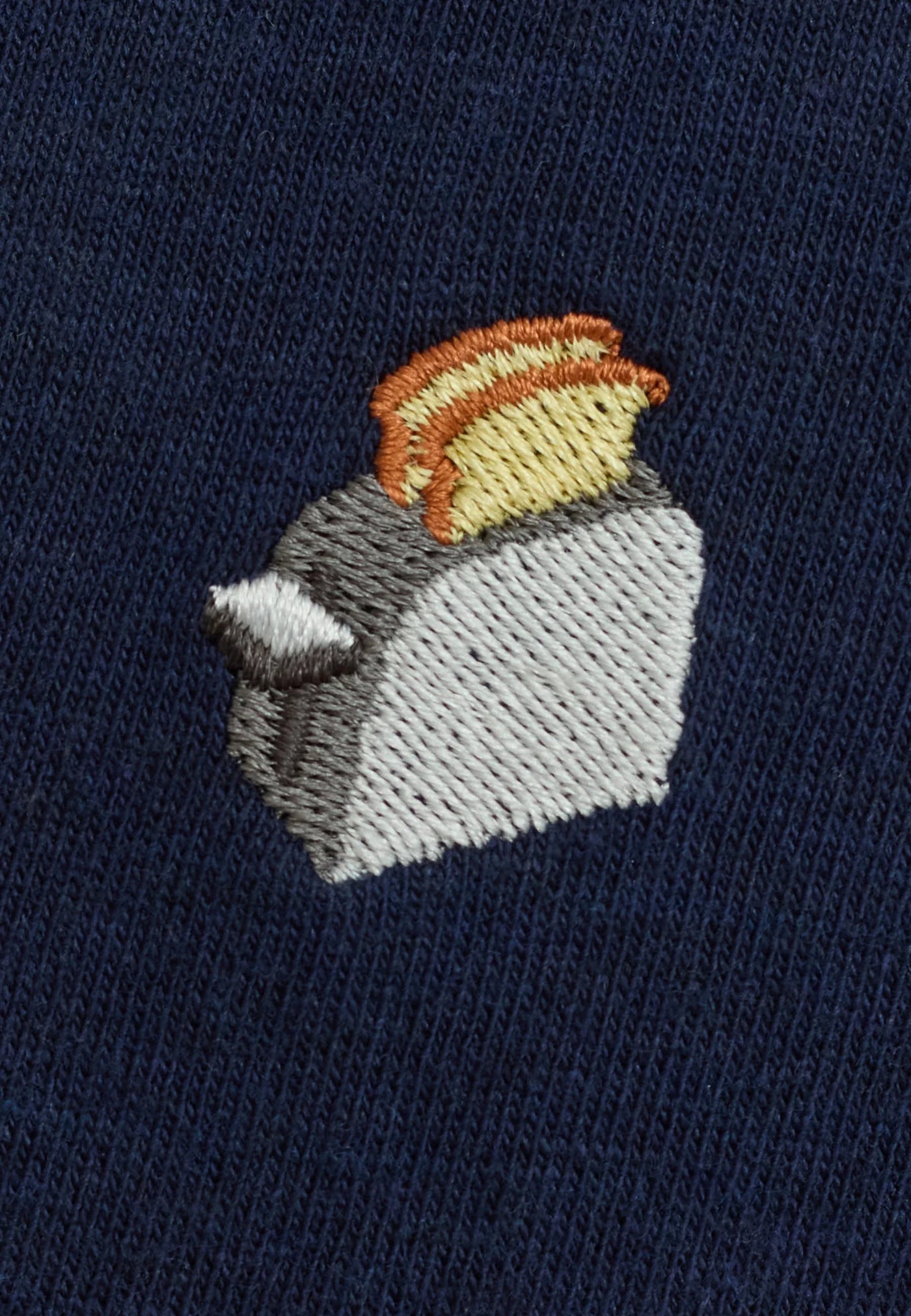 T-Shirt 1425 Toast Navy Mélange RVLT