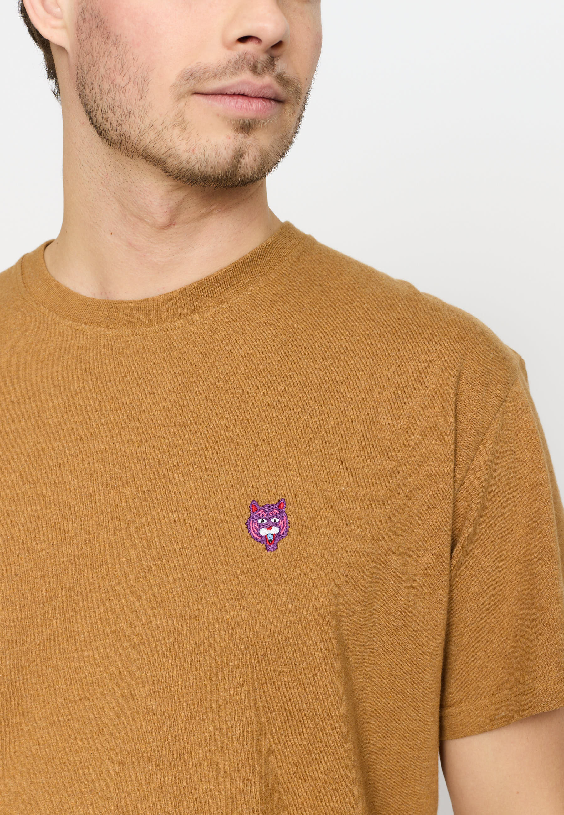 T-Shirt 1433 Tiger Brun Clair RVLT