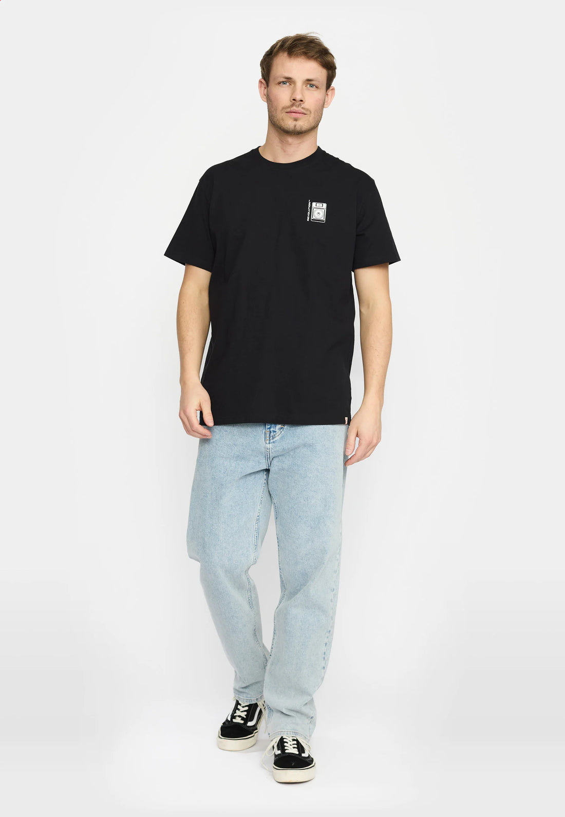 T-Shirt 1436 Stereo Noir RVLT