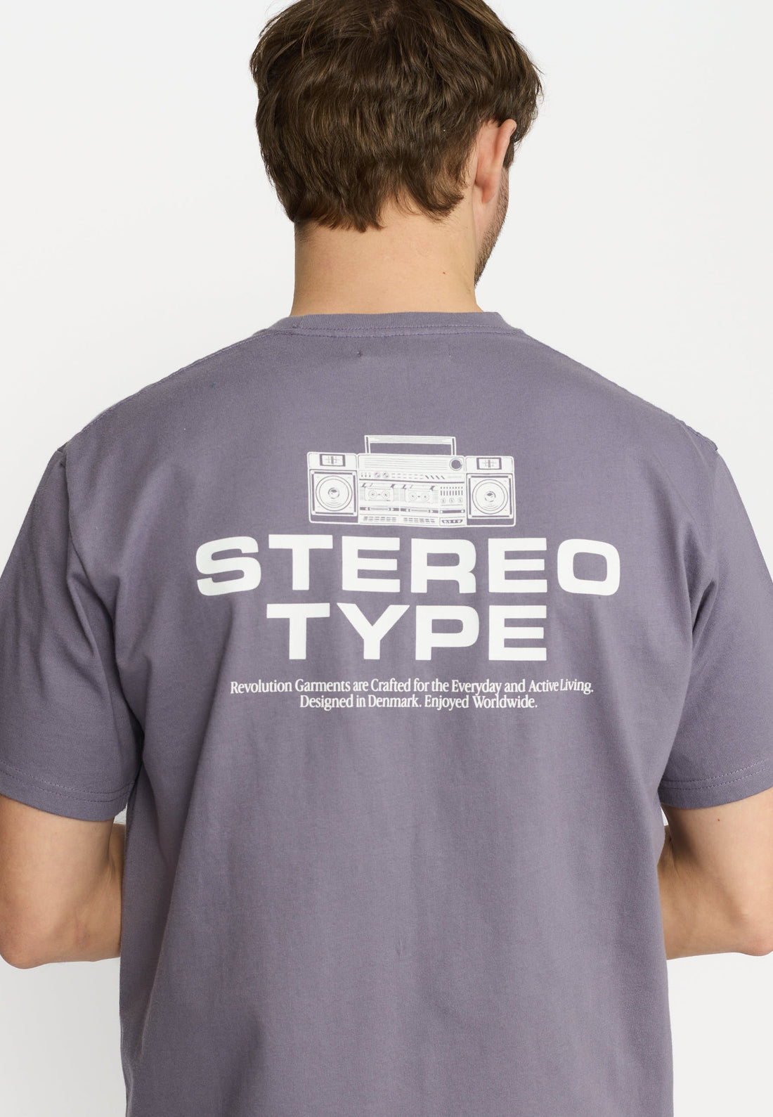 T-Shirt 1436 Stereo Mauve RVLT