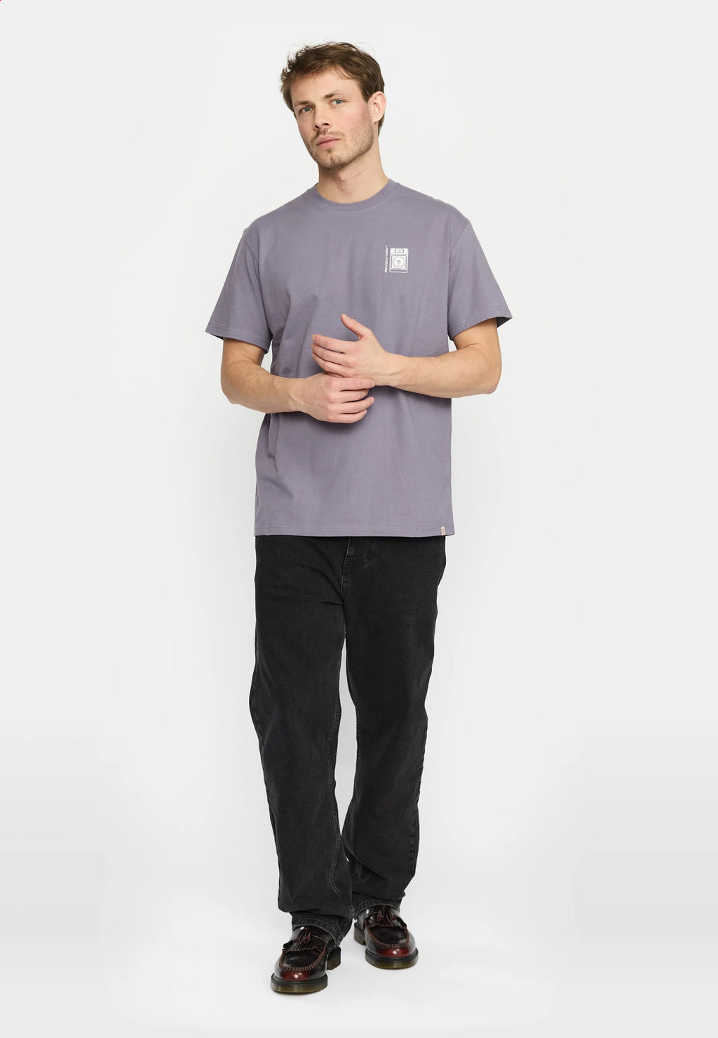 T-Shirt 1436 Stereo Mauve RVLT