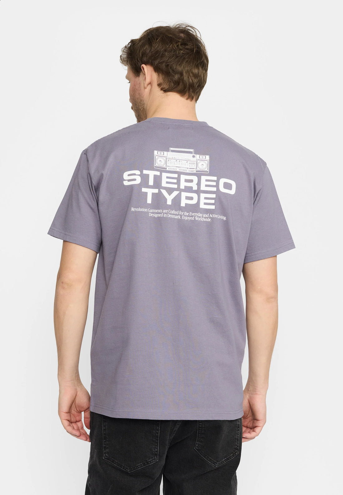T-Shirt 1436 Stereo Mauve RVLT