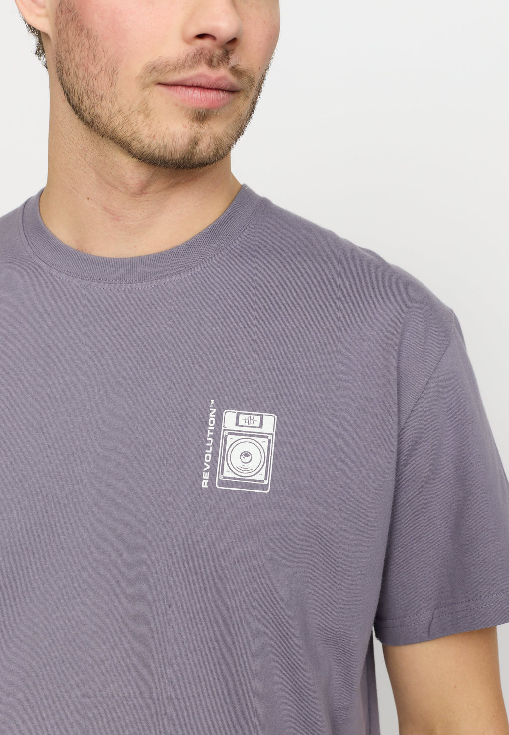 T-Shirt 1436 Stereo Mauve RVLT