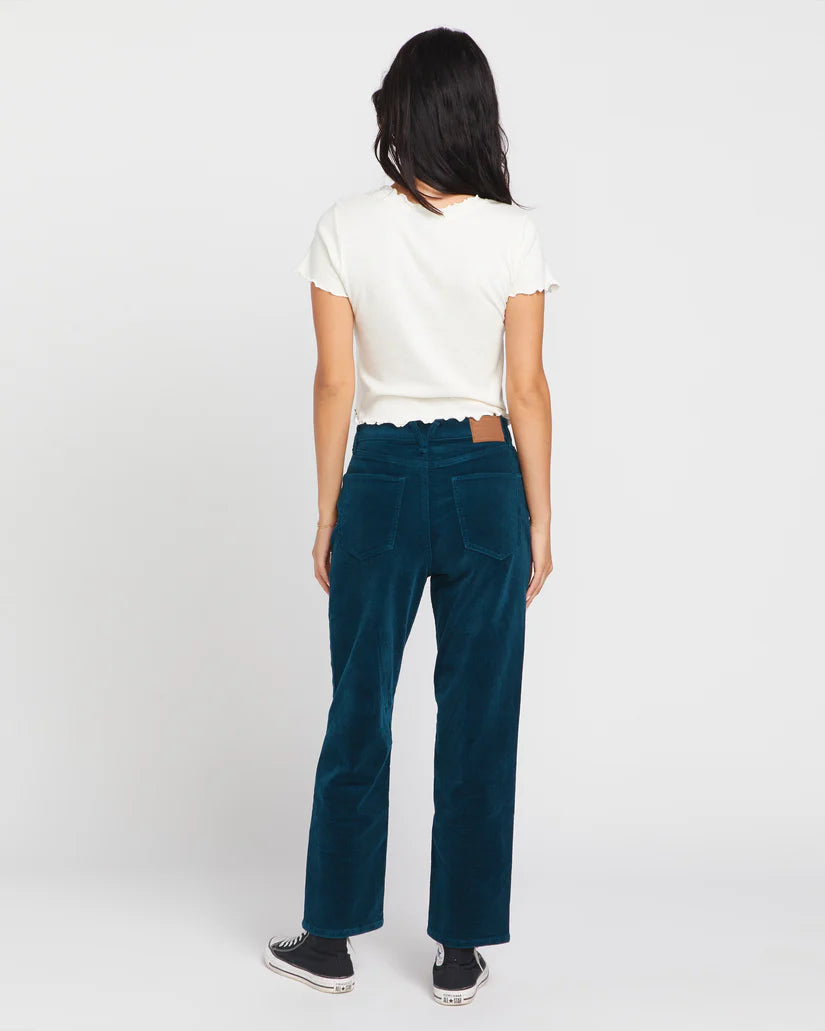 Volcom Stoned Straight Midnight Green Pants