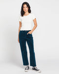 Volcom Stoned Straight Midnight Green Pants