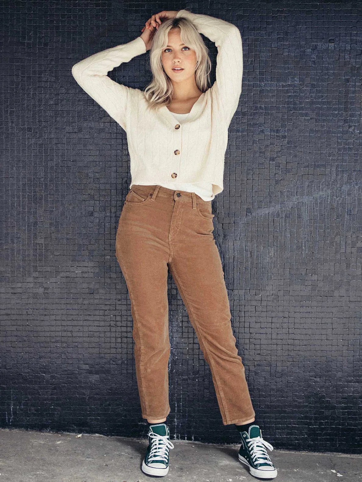 Pantalon Stoned Straight Mocha Volcom