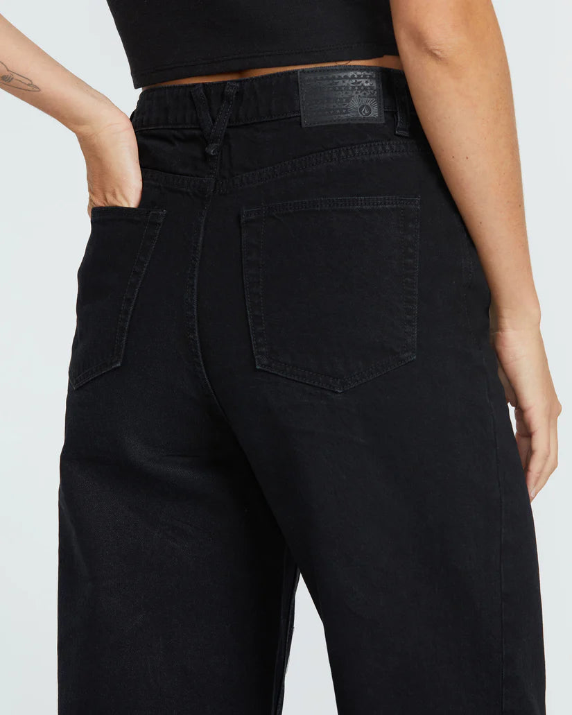 Volcom Black Boyfriend Stones Jeans