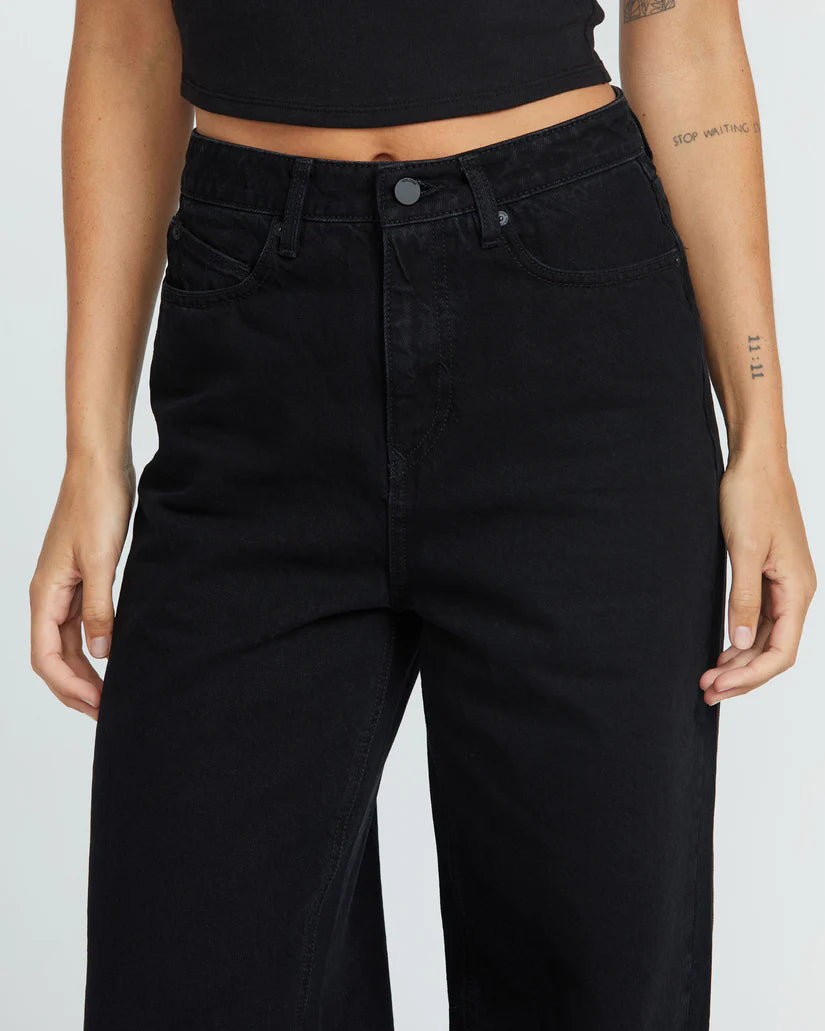 Volcom Black Boyfriend Stones Jeans