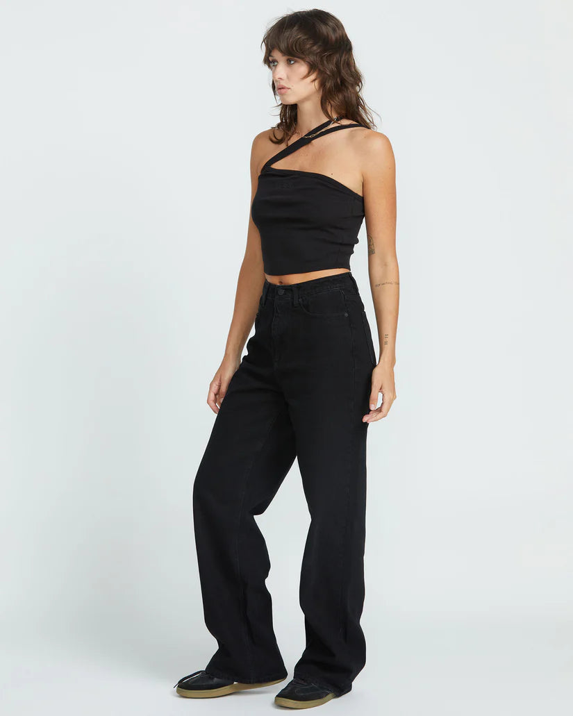 Volcom Black Boyfriend Stones Jeans