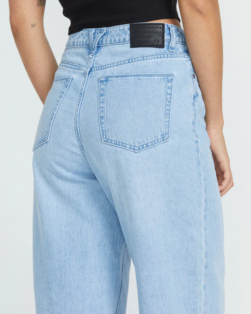Volcom Blue Bird Boyfriend Stones Jeans