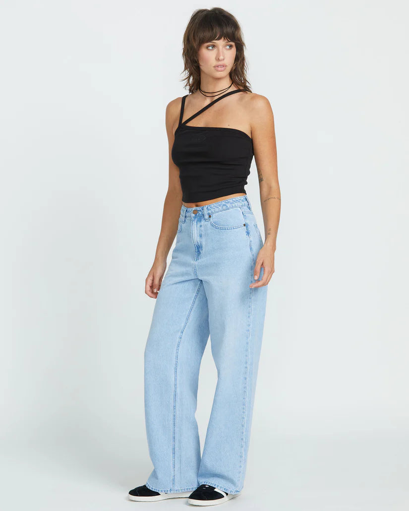 Volcom Blue Bird Boyfriend Stones Jeans