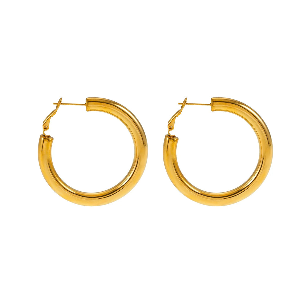 Boboyi Gold Hackney Nine Earrings