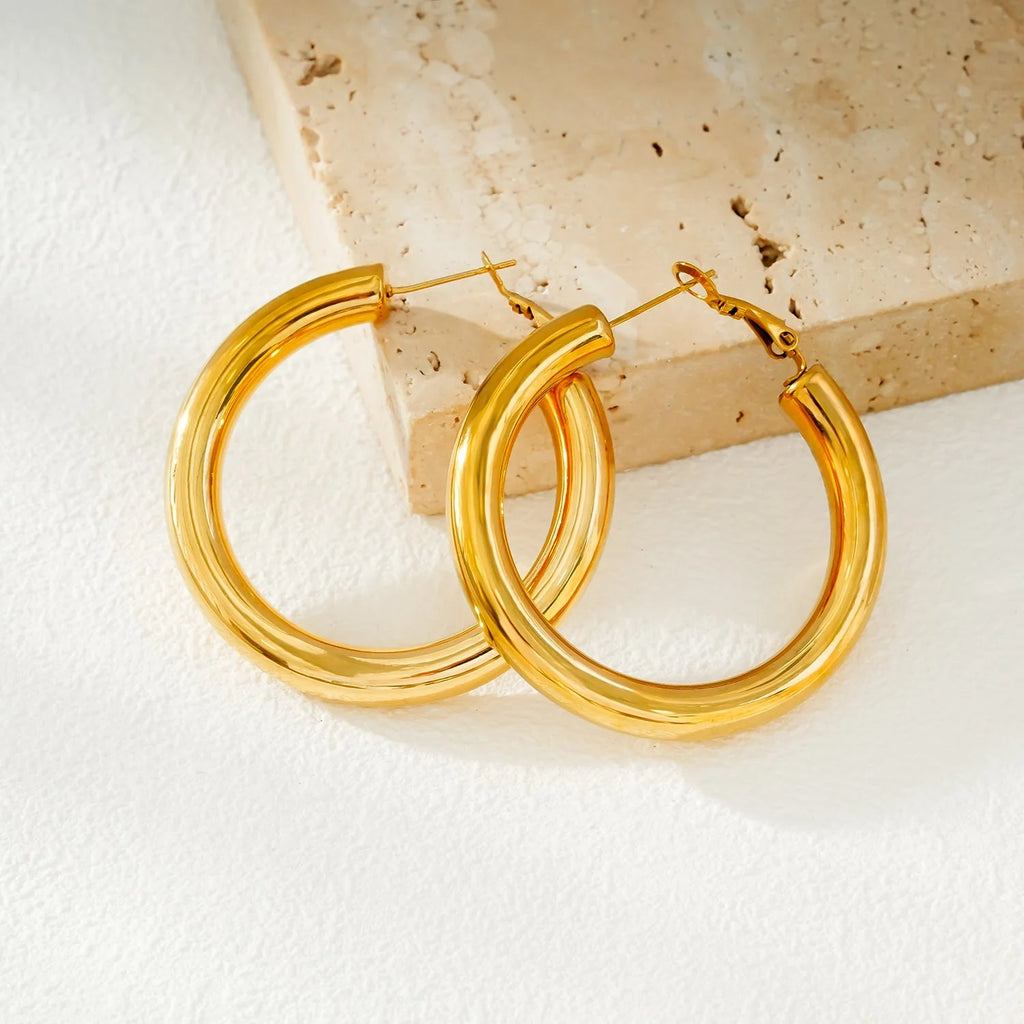 Boboyi Gold Hackney Nine Earrings