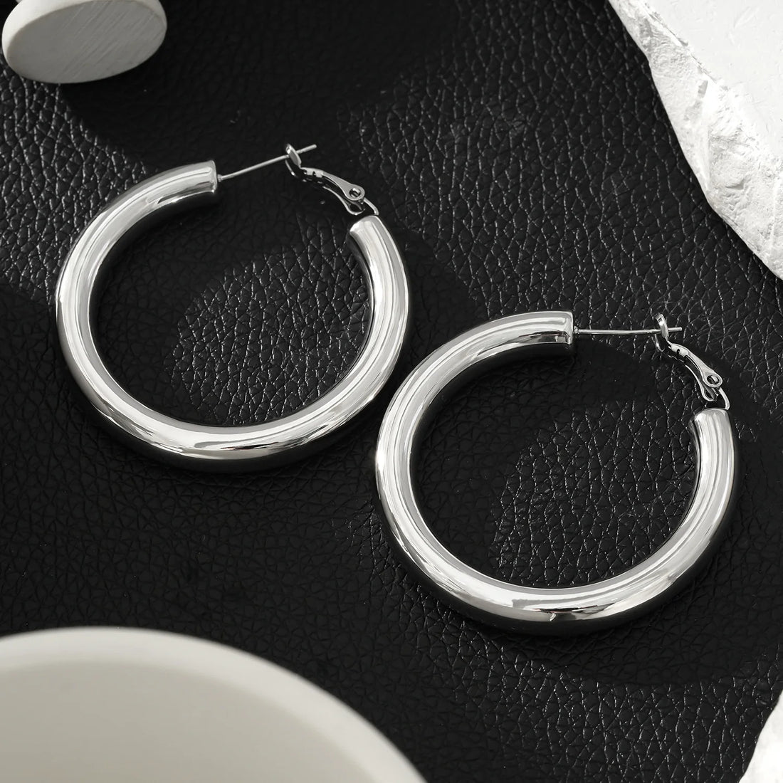 Boucles D'Oreilles Boboyi Argent Hackney Nine
